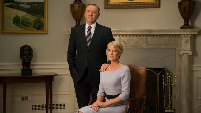 Frank and Claire Underwood from House of Cards