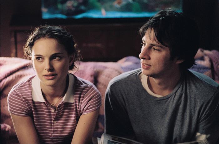 Zach Braff and Natalie Portman