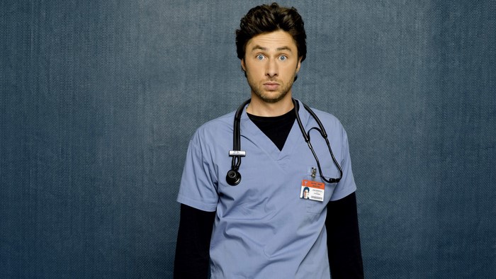 Zach Braff as J.D. from Scrubs