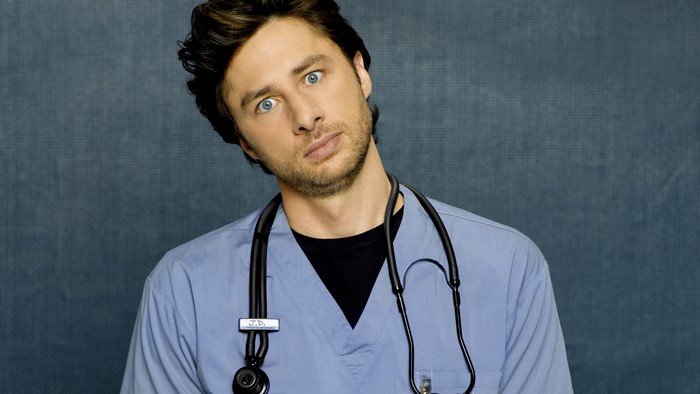 Zach Braff as J.D. in Scrubs