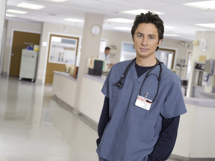 Zach Braff as J.D. in Scrubs