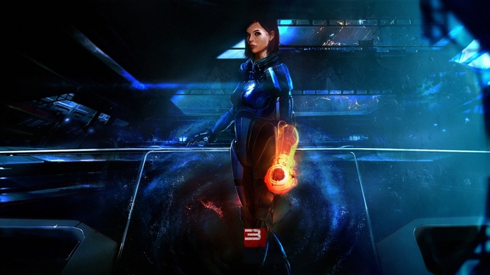 Ashley Williams from Mass Effect 3