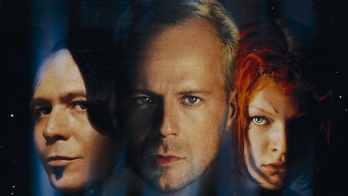The Fifth Element: Korben Dallas, Leeloo, and Zorg