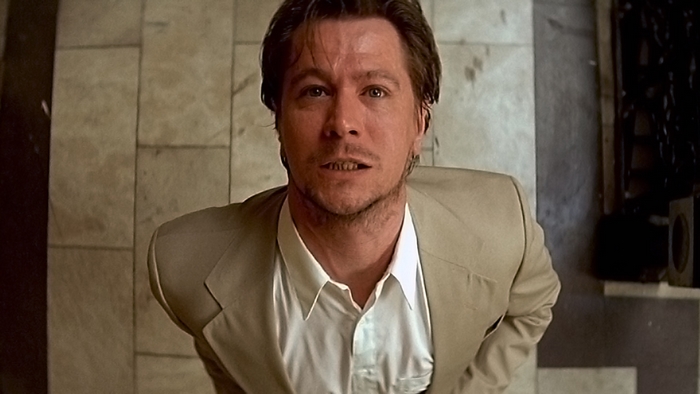 Gary Oldman in a suit