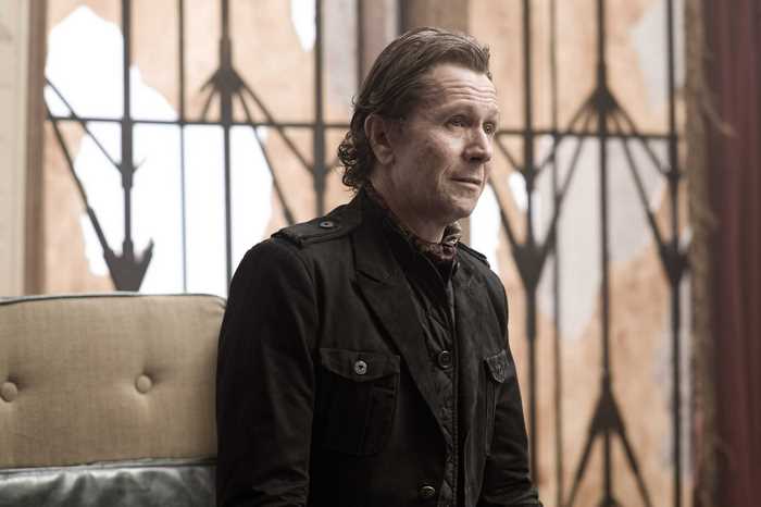 Gary Oldman in a dark jacket