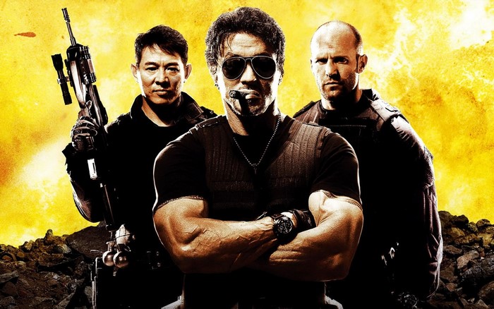 The Expendables: Jet Li, Sylvester Stallone, Jason Statham