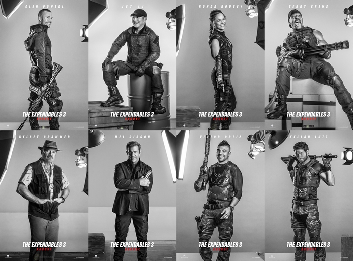 The Expendables 3 Cast Poster
