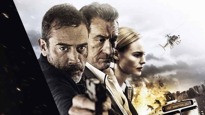 Jeffrey Dean Morgan and Robert De Niro in a scene