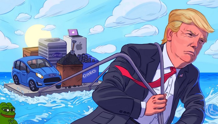 Donald Trump pulling a raft of American companies