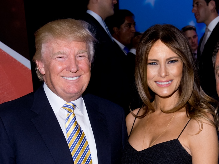 Donald Trump and Melania Trump