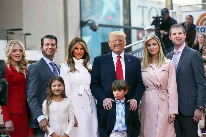 Donald Trump with Family