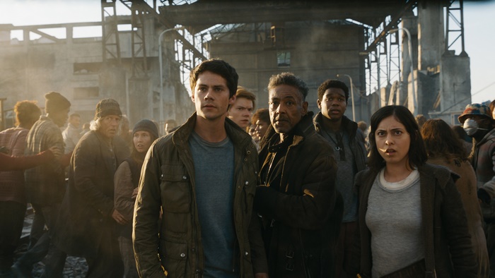 Dylan O'Brien in The Maze Runner