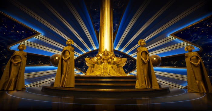 Elizabeth Debicki as Ayesha in Guardians of the Galaxy Vol. 2