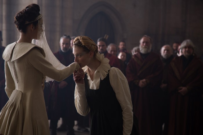 Elizabeth Debicki in historical attire