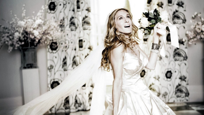 Sarah Jessica Parker as Carrie Bradshaw in Sex and the City