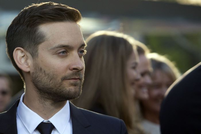 Tobey Maguire in a Suit