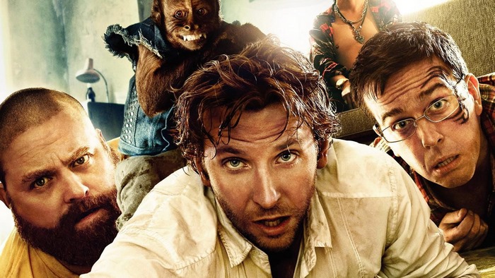 The Hangover: Zach Galifianakis, Bradley Cooper, Ed Helms