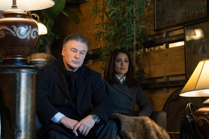 Alec Baldwin and Salma Hayek
