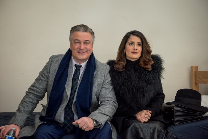 Alec Baldwin and Salma Hayek
