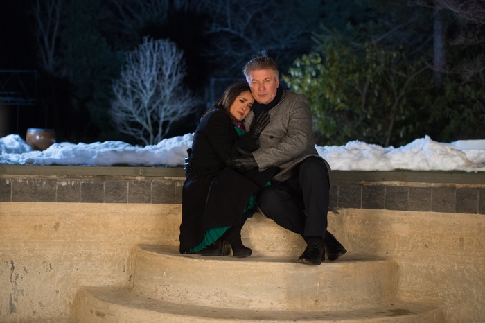 Alec Baldwin and Salma Hayek