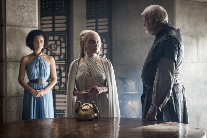 Daenerys Targaryen and Jorah Mormont from Game of Thrones