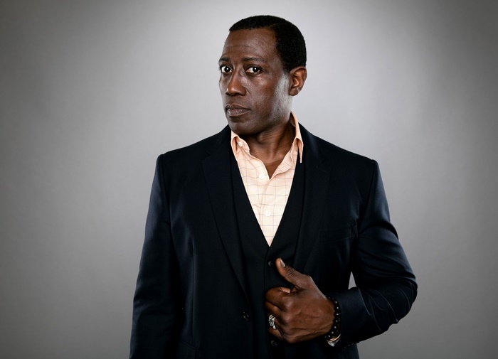 Wesley Snipes in a suit