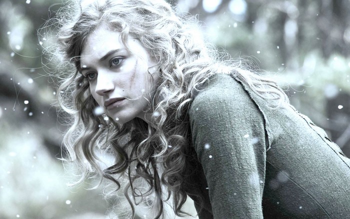 Imogen Poots in a medieval setting
