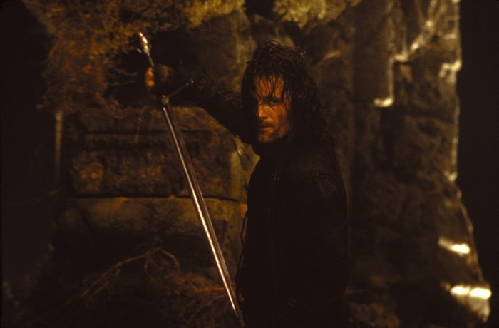 Viggo Mortensen as Aragorn in The Lord of the Rings