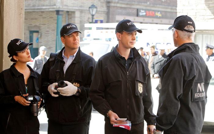 NCIS agents in uniform