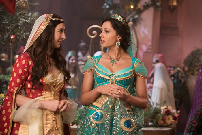 Jasmine and Dalia from Aladdin