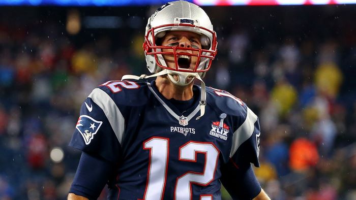 Tom Brady of the New England Patriots