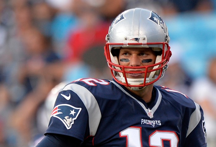 Tom Brady of the New England Patriots