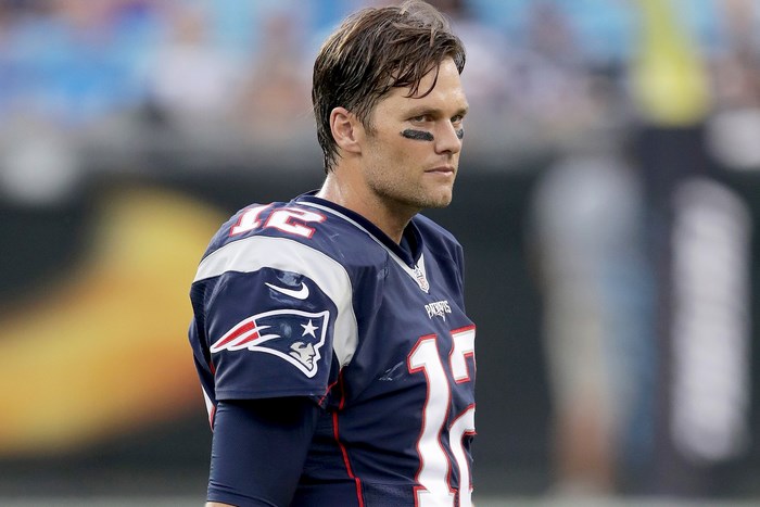 Tom Brady of the New England Patriots