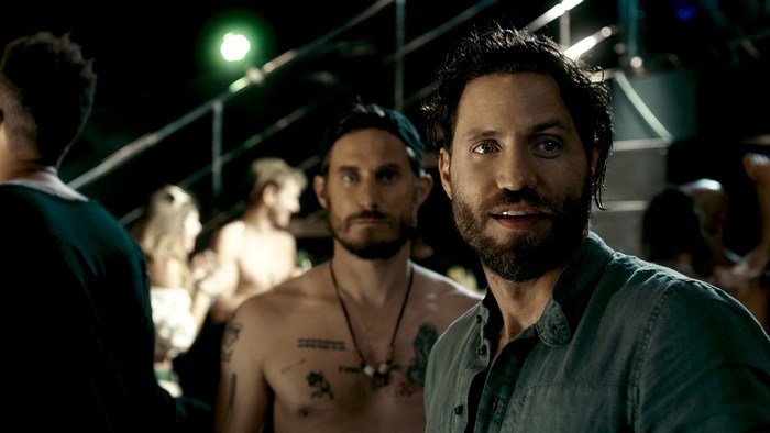 Edgar Ramírez at a Night Party