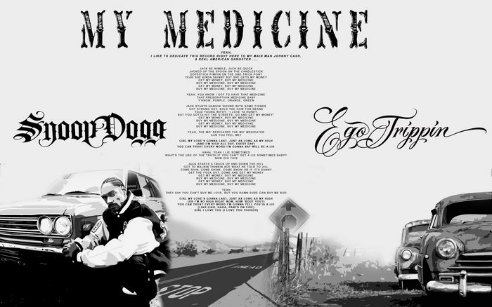 Snoop Dogg Ego Trippin My Medicine Album Art