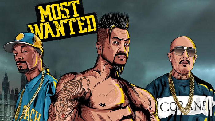 Most Wanted characters with Snoop Dogg