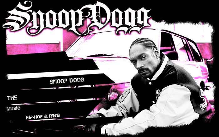 Snoop Dogg with a car