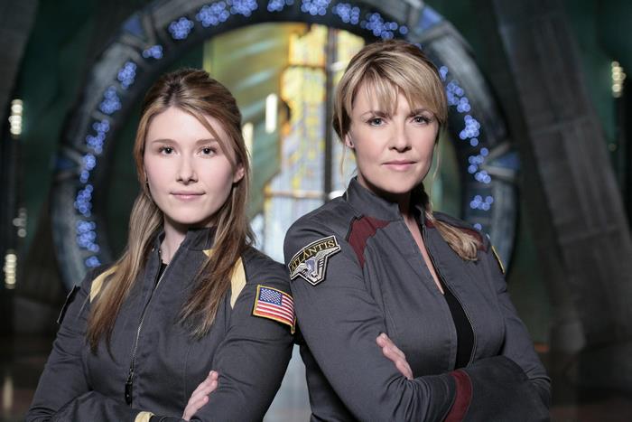 Samantha Carter and Jennifer Keller from Stargate Atlantis