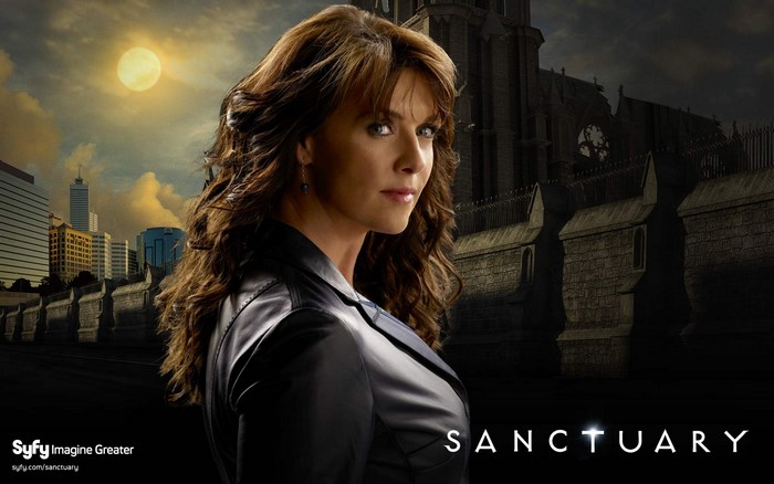 Amanda Tapping in Sanctuary