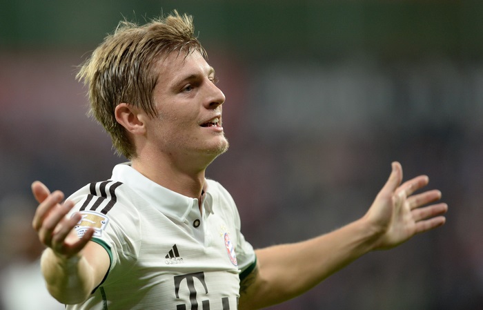 Toni Kroos from Bayern Munich