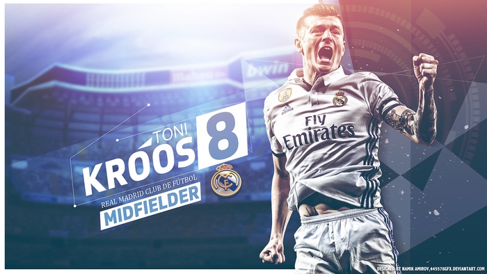 Toni Kroos Real Madrid Midfielder