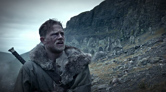 Charlie Hunnam in a medieval setting