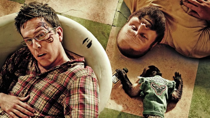 Ed Helms and Alan in The Hangover