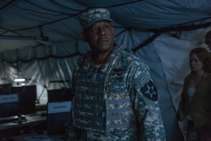 Forest Whitaker in military uniform