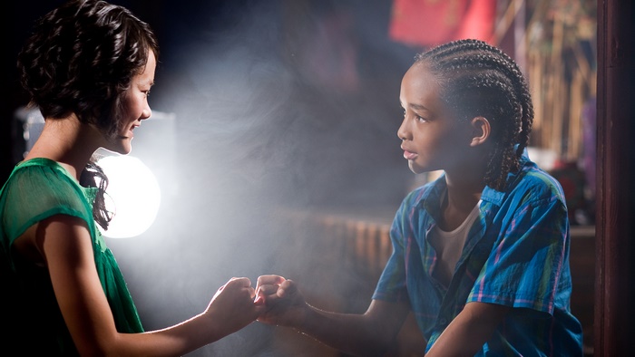 Jaden Smith and girl