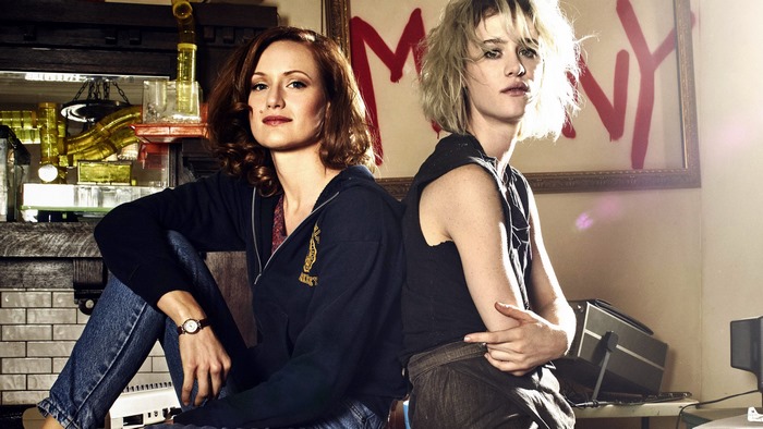 Mackenzie Davis and another woman
