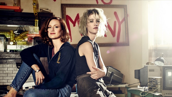 Mackenzie Davis and another woman