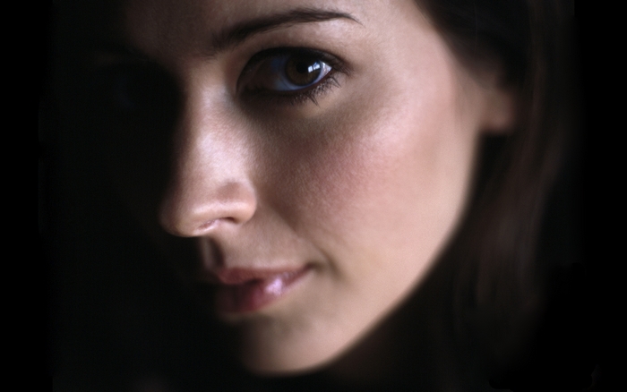Amy Acker close-up portrait