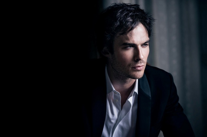 Ian Somerhalder in a suit