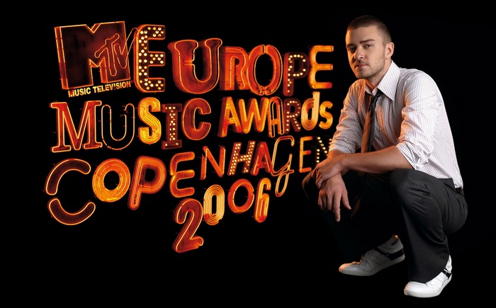 Justin Timberlake at MTV Europe Music Awards Copenhagen 2006